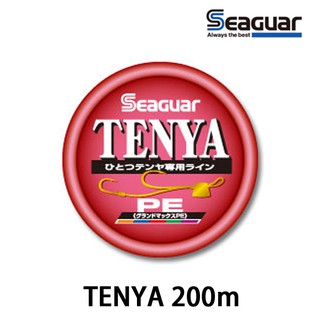 SEAGUAR TENYA 200m PE母線 [漁拓釣具][天亞釣用]