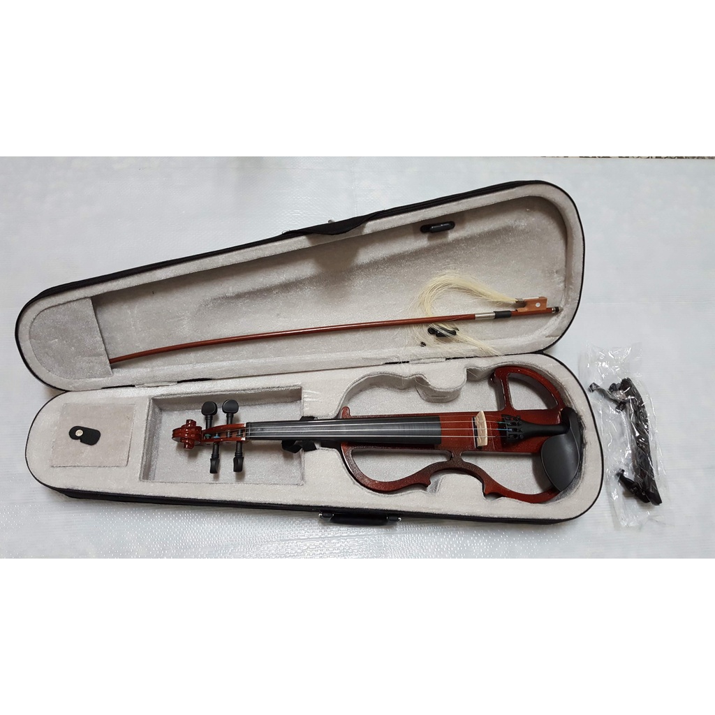 拉弓弓毛斷裂 Cecilio HVPV-30 4/4 電子小提琴 附提琴盒