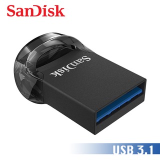 SanDisk CZ430 USB 3.2 Ultra Fit 最高可達 300MB/s 極緻小巧 高速隨身碟 典雅黑