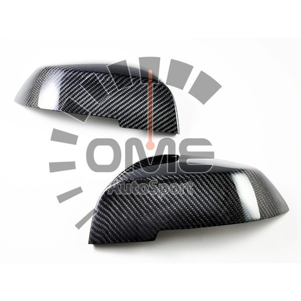 《傲美國際》BMW F20 / F22 / F30 / F32 / E84 X1 乾式碳纖 貼黏式 後照鏡殼