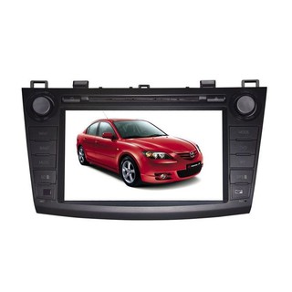 弘群 改 2010~2014 Mazda 3 8吋DVD主機+衛星導航/SD卡/USB/ 加購 數位電視 藍芽