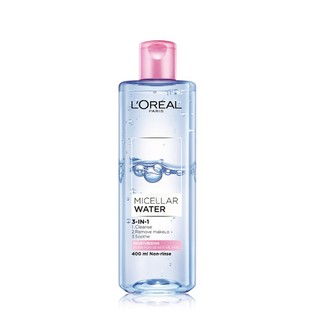 【L'OREAL Paris 】巴黎萊雅三合一卸妝潔顏水-保濕型400ml