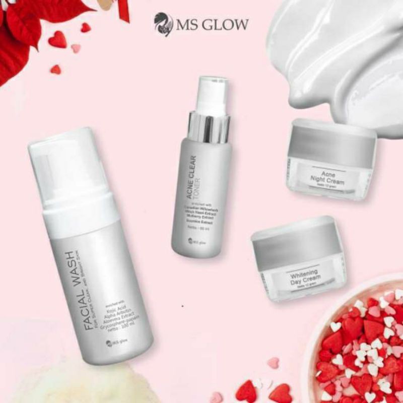 Ms glow paket acne