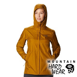 【Mountain Hardwear】Acadia 女 單件式防水連帽 外套『橄欖金』1874551