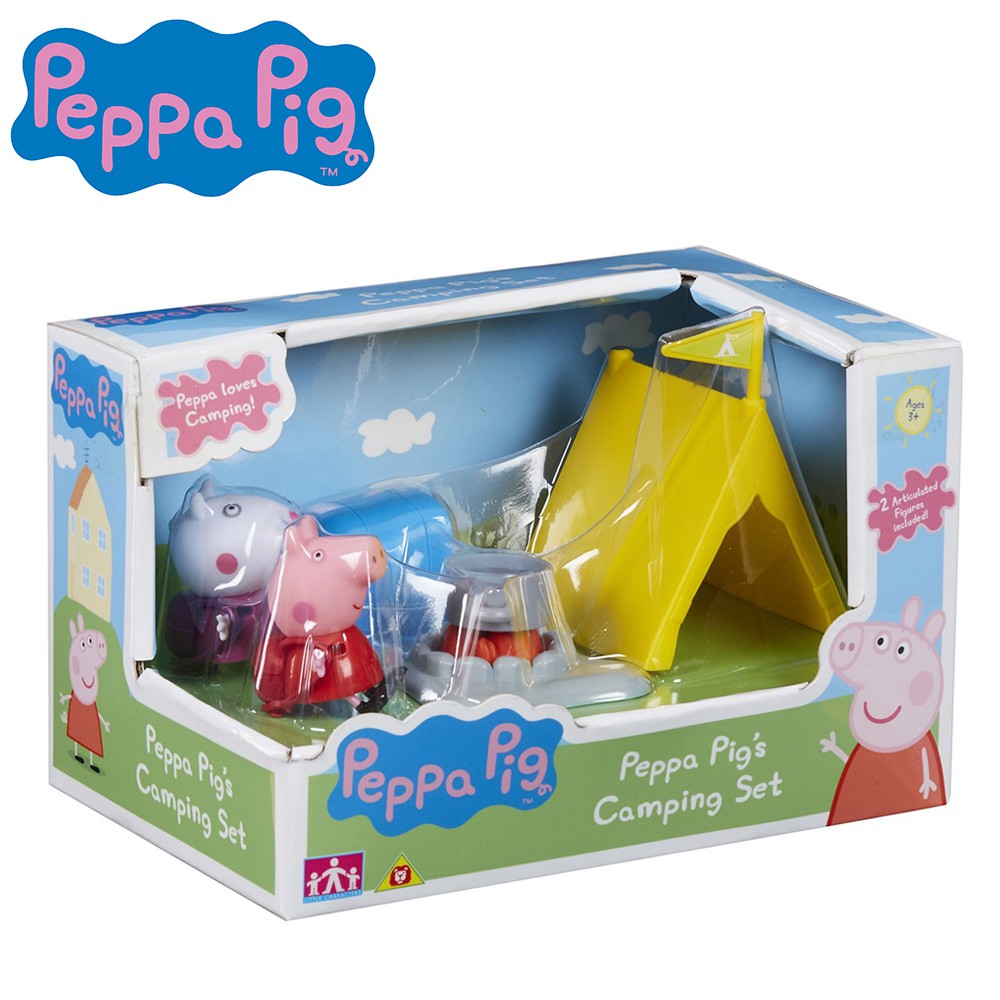 含稅 佩佩豬 戶外露營組 家家酒 玩具 Peppa Pig 粉紅豬小妹 日本正版【065337】