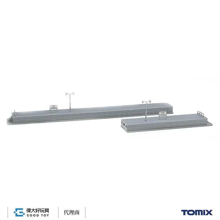 TOMIX 4011 建物 島式月台(近代型) 終端月台組