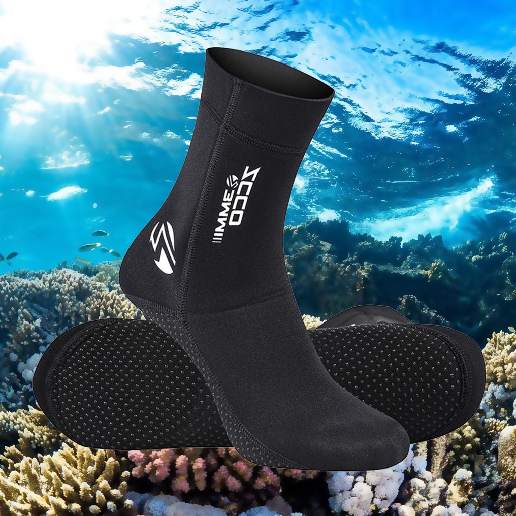 3mm氯丁橡膠潛水襪游泳水靴防滑沙灘靴潛水服鞋保暖浮潛潛水沖浪襪