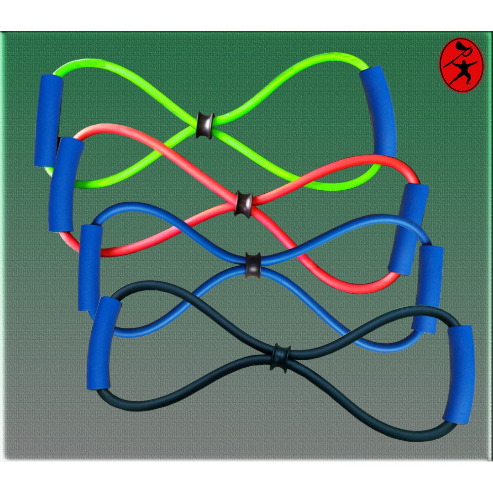 力大健康生活館~八字彈力繩~~拉力帶 /八字瑜珈繩 / 彈力繩 /  拉力繩/ 組力繩 /瑜珈繩/ 拉筋繩..台灣製