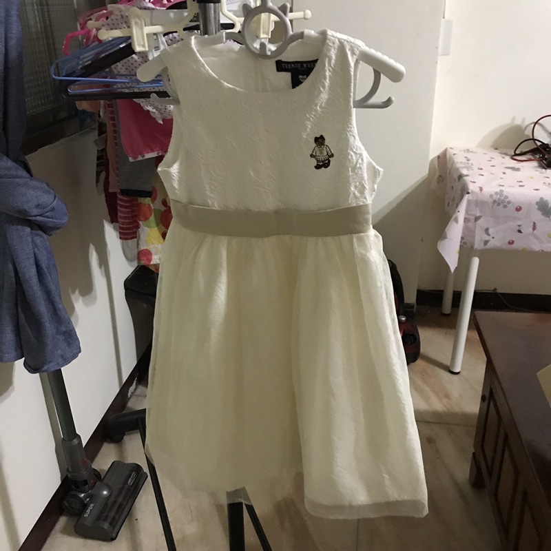 台灣現貨 女童洋裝公主裙2021新款洋氣連衣裙兒童蘿莉塔 兒童禮服裙 100碼