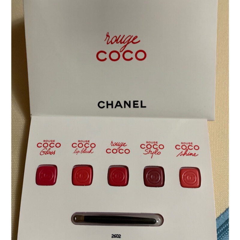 全新法國帶回香奈兒 CHANEL ROUGE COCO 唇卡 口紅卡