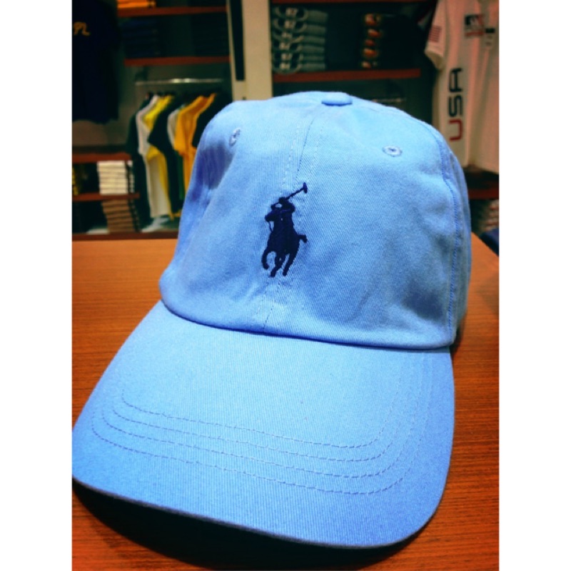 💁🏻現貨+預購🙋🏼Polo Ralph Lauren 老帽🕶✨淺藍色小馬