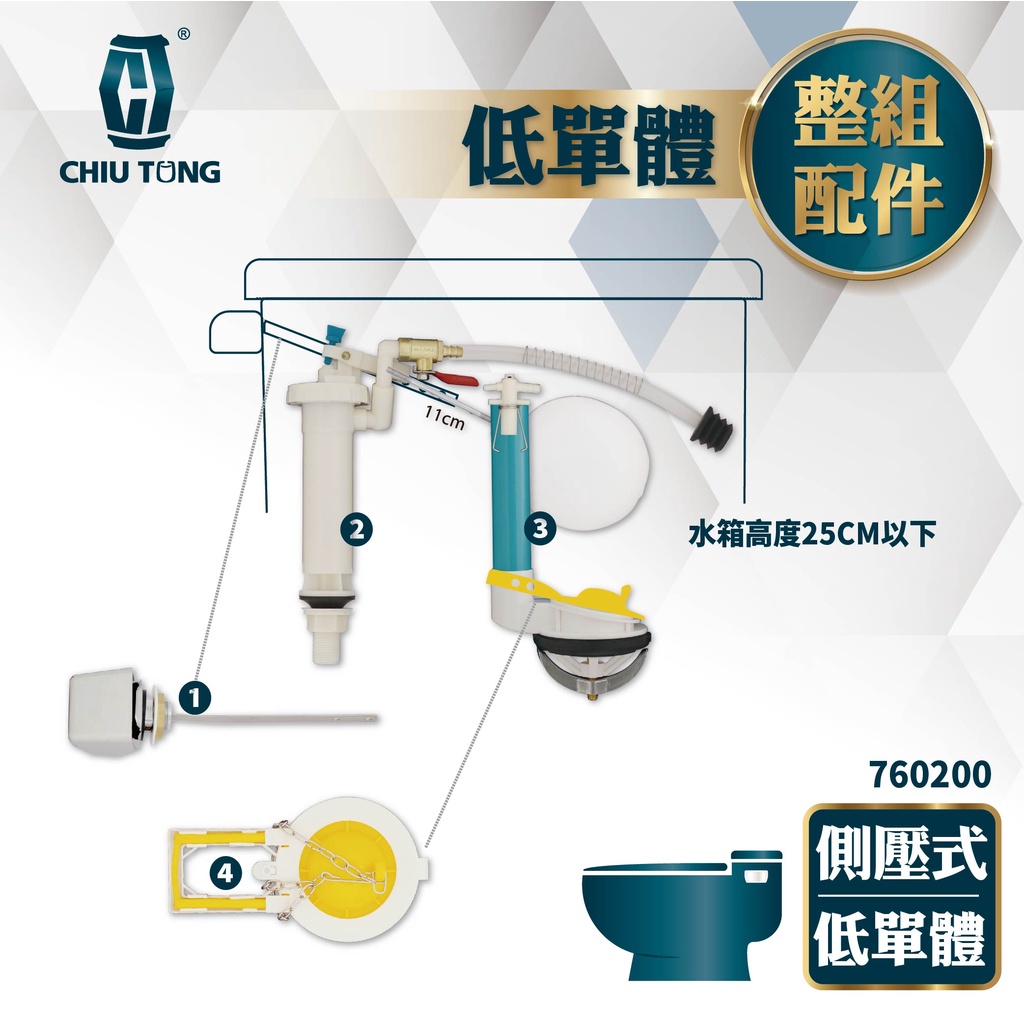 【久統生活】低單體水箱整組配件. 🚽 噴射式 分離式水箱 進水器 浮球 馬桶給水器.馬桶水箱進水器.水箱 進水器.台灣製