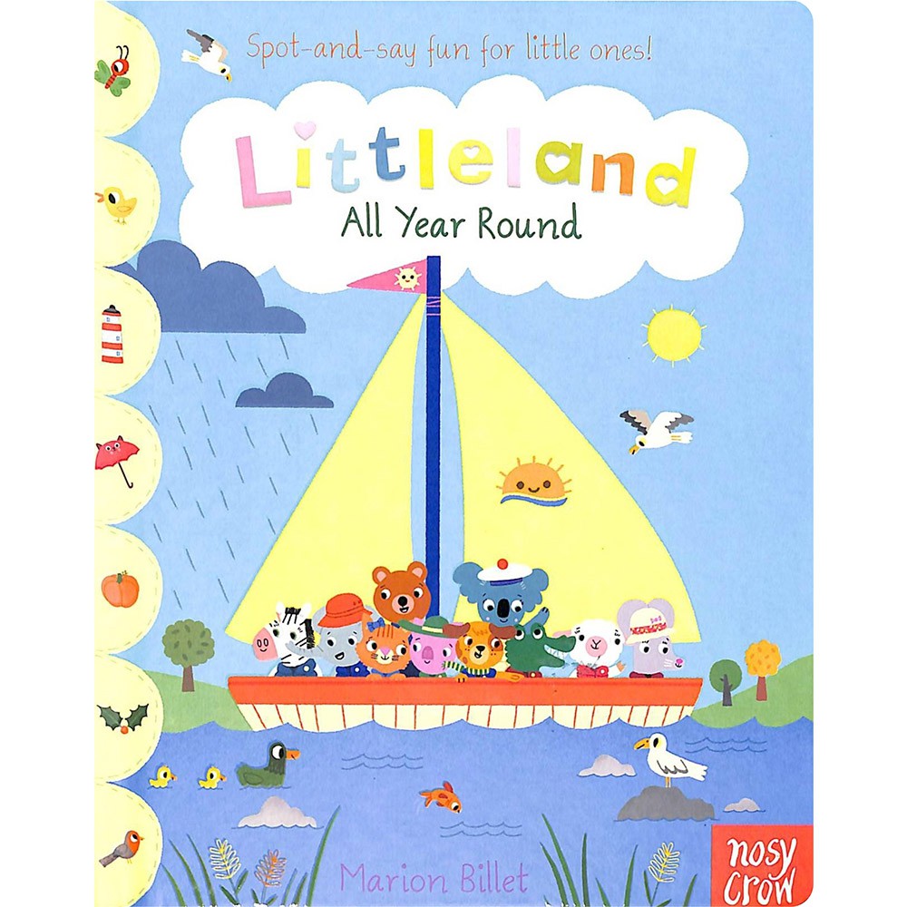 Littleland All Year Round 小小王國：季節篇 單字學習書(英國版)（外文書）