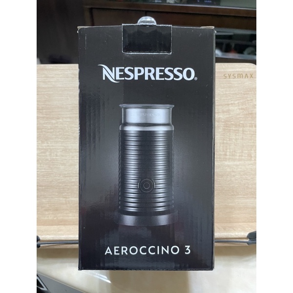 ［二手八成新] 黑色 奶泡機 Nespresso Aeroccino3