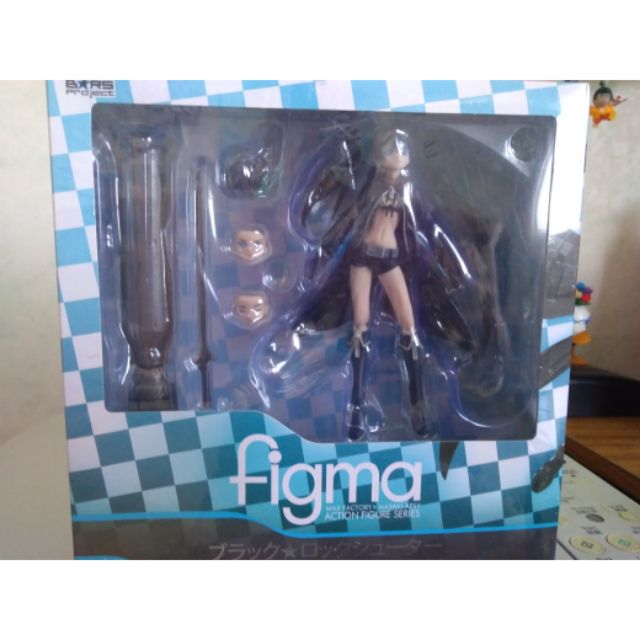 figma SP-012 Black★Rock Shooter 黑岩射手 大炮巨炮 可變臉 公仔