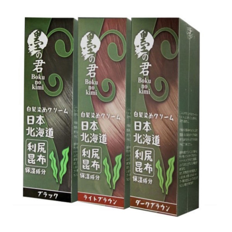 日本墨之君利尻昆布健康髮染70g（紅棕色）