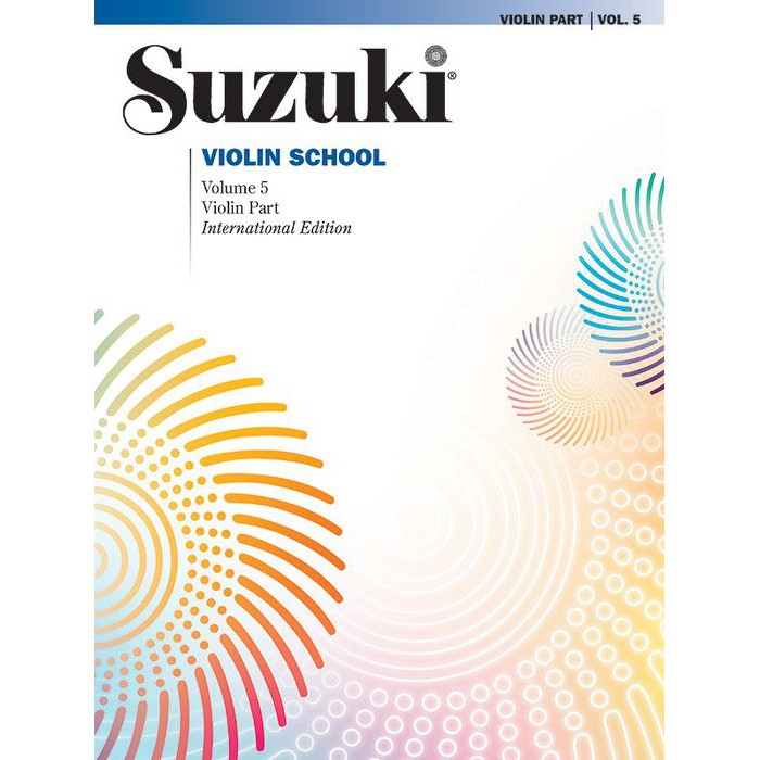 【599免運費】Suzuki Violin School Vol.5 鈴木小提琴教本 / 00-0152S