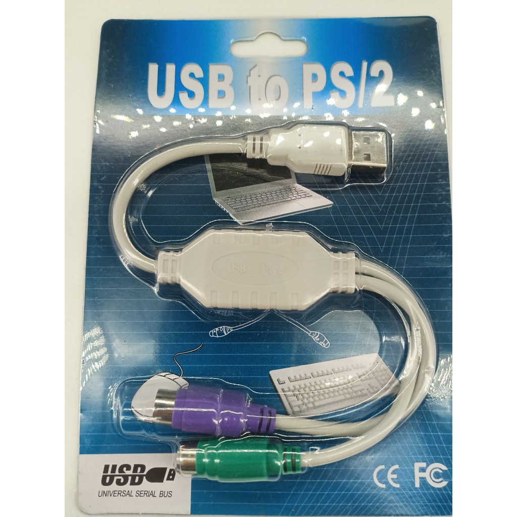 [環島科技]USB 轉 PS2 / USB轉PS2鍵盤滑鼠 / USB轉PS/2母