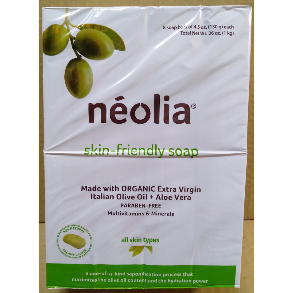 有效期限2024.06 neolia 橄欖油 香皂 肥皂 130gX8入 拆售 美國製  costco 代購 好市多