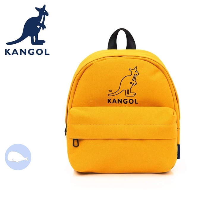 【小鯨魚包包館】KANGOL 英國袋鼠 後背包 62251742 深黃 中藍 深橘