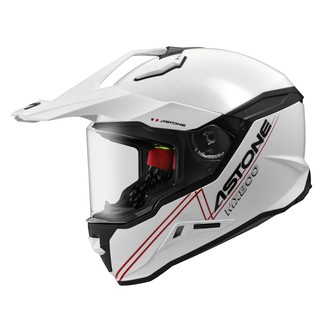 ASTONE MX800 安全帽 素色 白 MX800B 越野式 全罩式 安全帽 快拆式帽舌 內墨鏡 《比帽王》