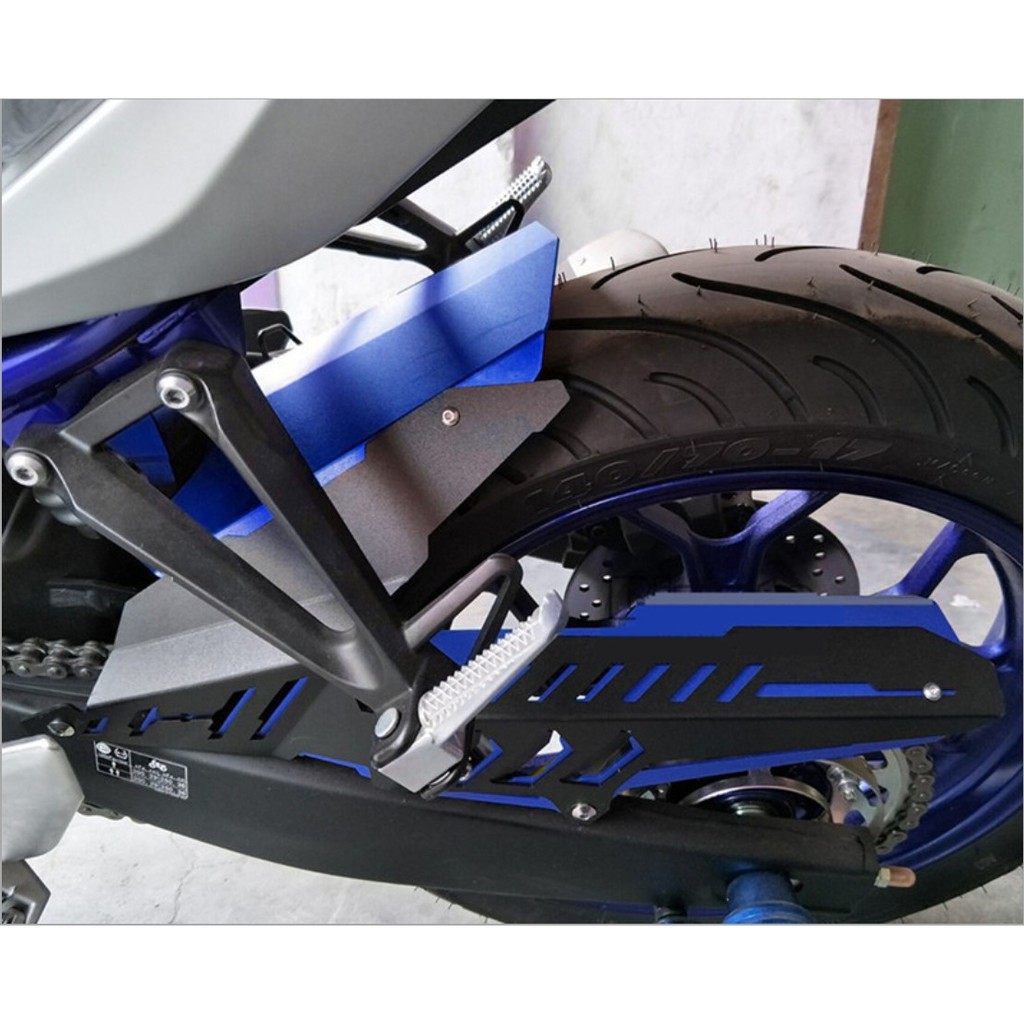 【齊格飛】﹝YZF-R3 鋁合金後土除﹞/YAMAHA/陽極/R3 MT03 R25