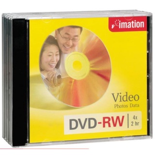 【Imation怡敏信】國際版 4X DVD-RW 4.7GB單片盒裝 光碟 DVD 中環代工 可重覆讀寫 (原廠正貨)