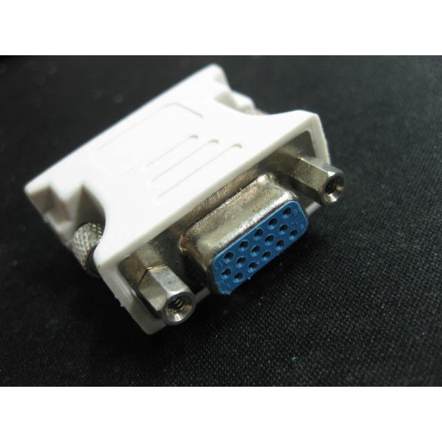 【全新】 VGA轉接頭 DVI 轉 D-SUB (24+5 pin) 各廠牌顯示卡適用 轉接頭 VGA專用
