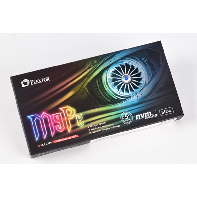 Plextor M9pegn 512g NVME SSD