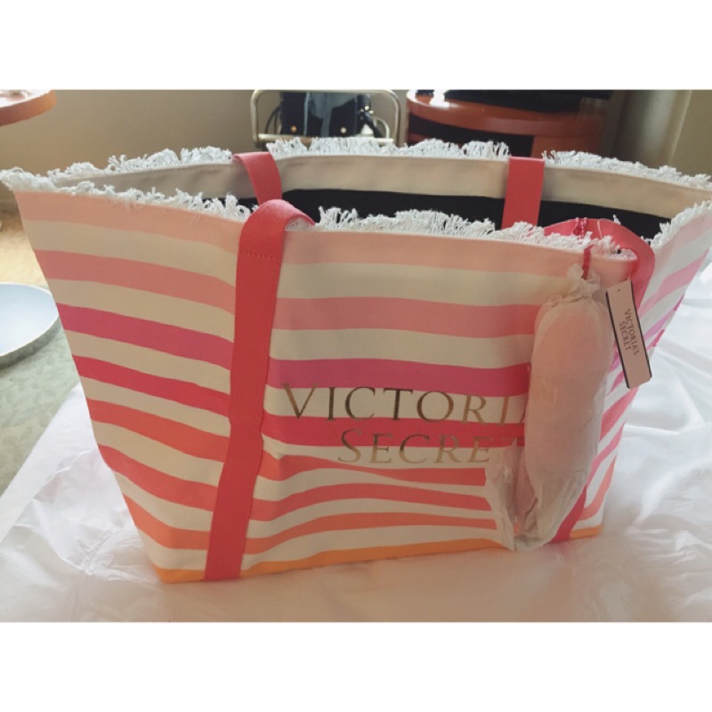 📣米妮美國代購🇺🇸維多利亞的秘密 Victoria's Secret 托特包 旅行袋 購物袋