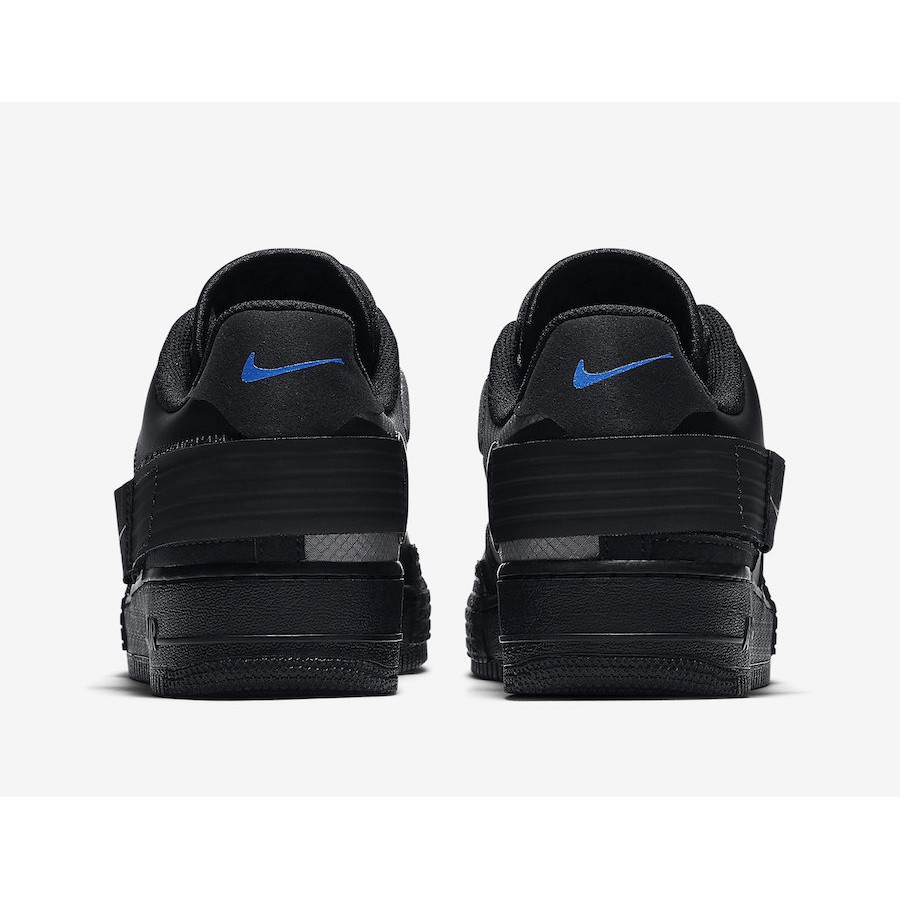 air force type 1 black blue