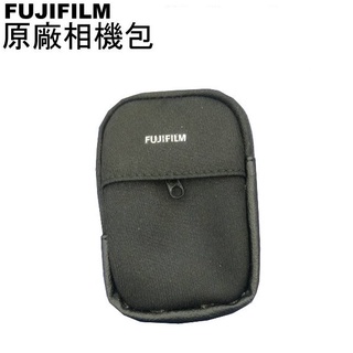 FUJIFILM 富士 原廠相機包 適合 小型相機 相機包 附扣環 外側(人工測量) 大約12*8*3.5cm