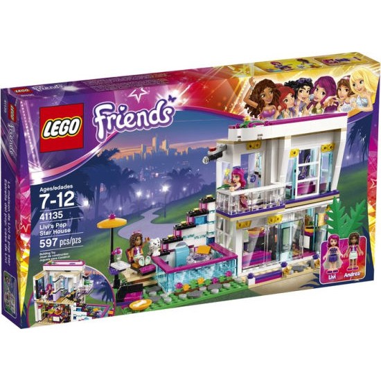 【痞哥毛】LEGO 樂高 41135 Friends 好朋友 大明星莉薇的家 全新未拆