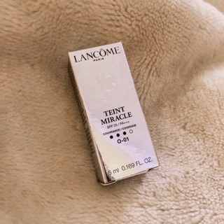 Lancome蘭蔻 水感奇蹟恆久光粉底液 5ml