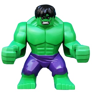 LEGO sh095 Hulk 漫畫版 綠色浩克 76018