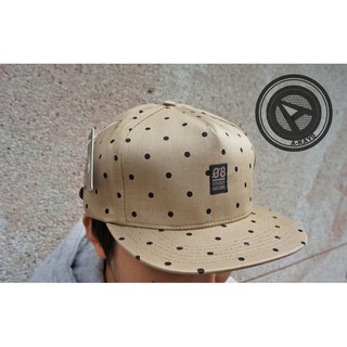 STUSSY POLKA DOT CAMP CAP 棒球帽 卡其【A-KAY0】【431001TN】