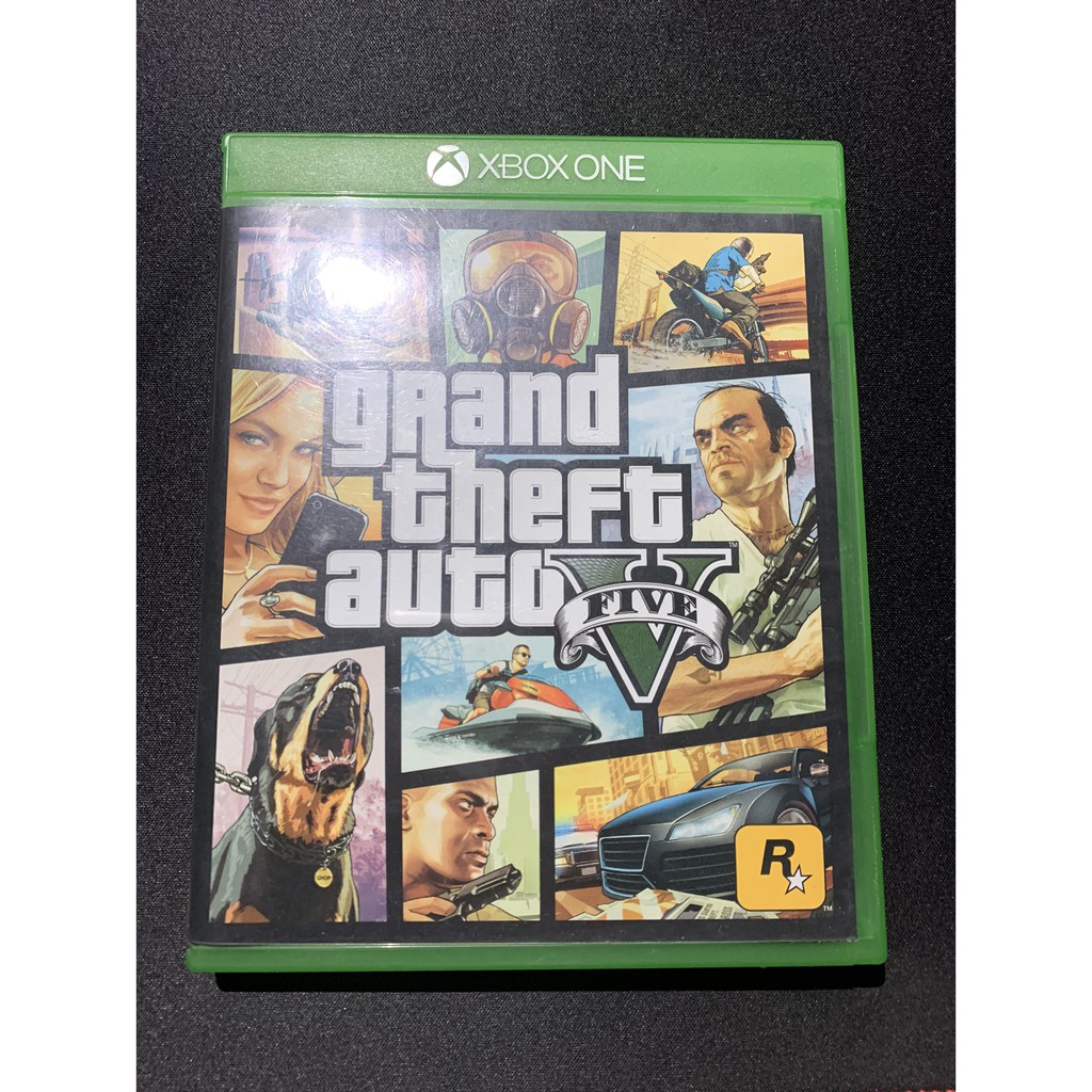 Xbox one GTA5 俠盜獵車手5 (中英文美規版)