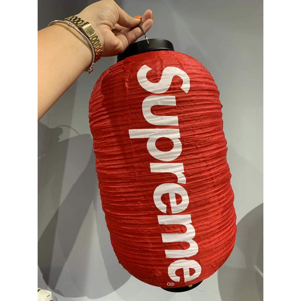 supreme hanging lantern red