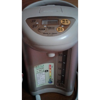 【ZOJIRUSHI 象印】日本製3公升寬廣視窗微電腦電動熱水瓶(CD-JUF30)