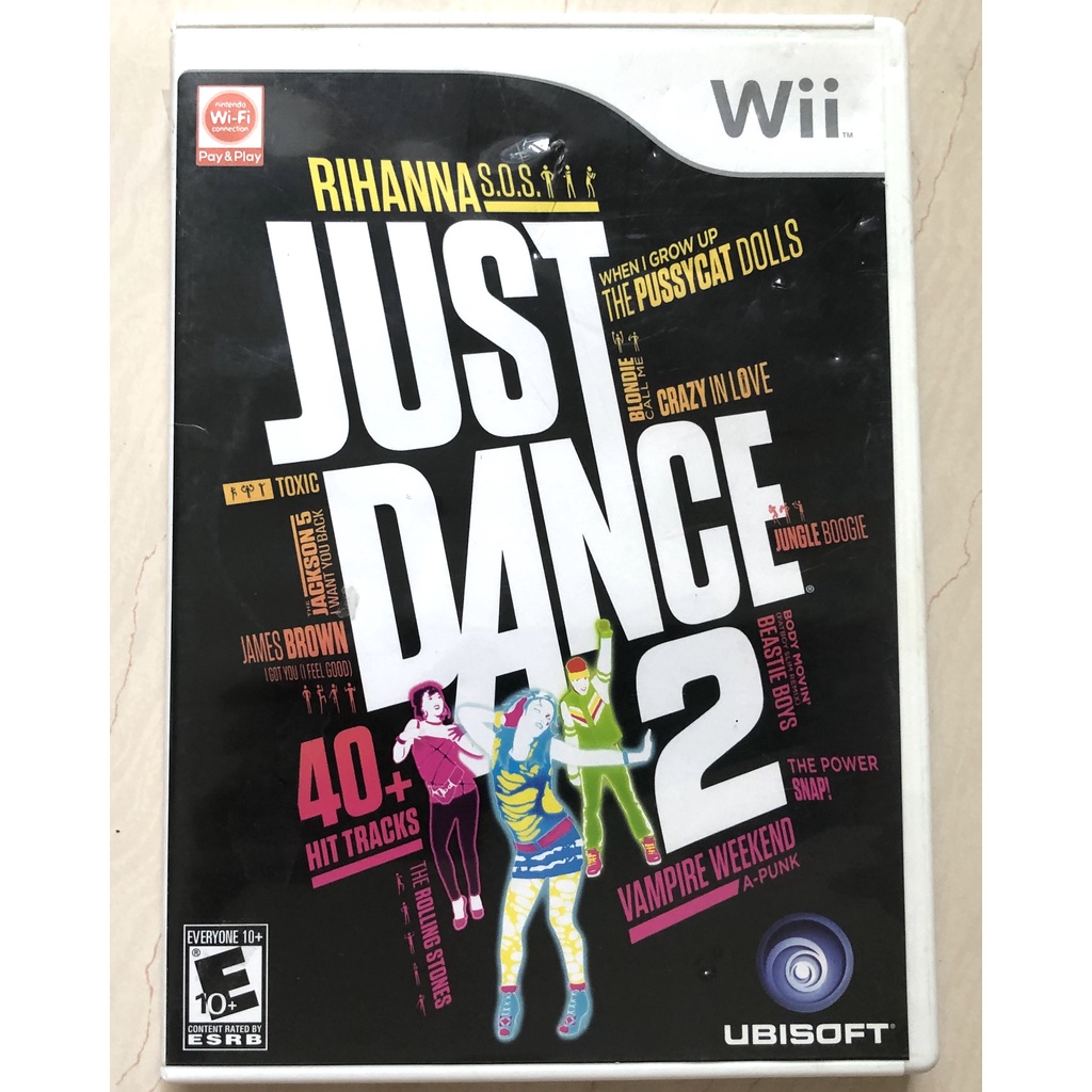 Wii JUST DANCE 舞力全開 2 美規 遊戲片 共1片