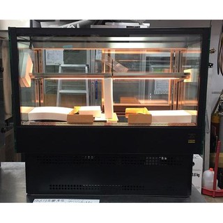 冠億冷凍傢俱行 臺灣製三川桌上型3尺直角蛋糕櫃/西點櫃、冷藏櫃、冰箱、巧克力櫃/玻璃有除霧線