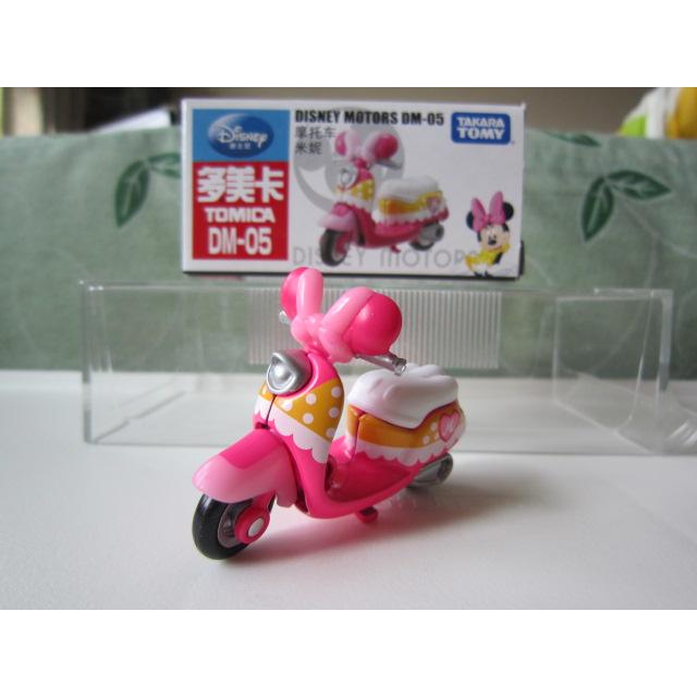 (7-11免運條件:購物車結帳金額滿388(含)以上 至03/31止)TOMY Tomica Disney 迪士尼系列 DM-05 米妮 粉紅色摩托車 絕版