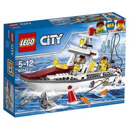 二手LEGO#60147 CITY系列-漁船 Fishing Boat