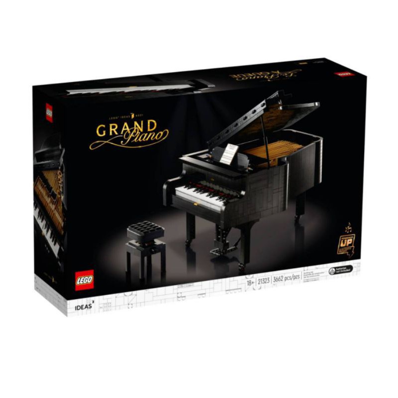 【樂GO】LEGO 樂高 21323 鋼琴 IDEAS 可彈奏鋼琴 Grand Piano 禮物 積木 原廠正版 全新