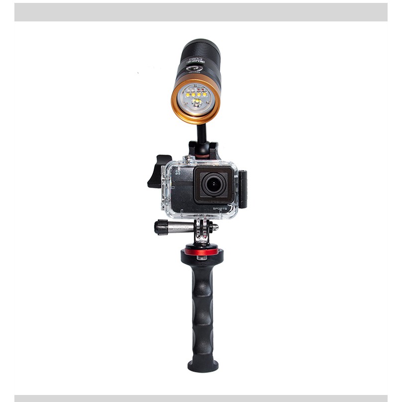 Supe Tg15 潛水攝影gopro支架單手燈臂 蝦皮購物