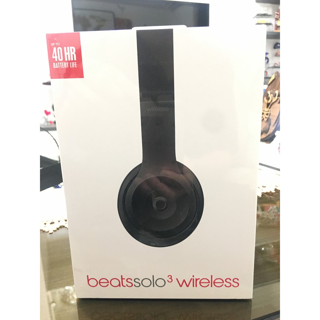 我要賣全新正版的Beats Solo3 Wireless 頭戴式無線耳機(霧黑)喔!
