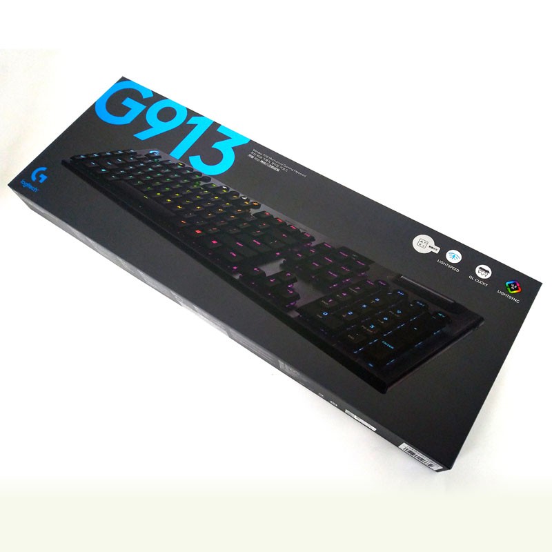 【3CTOWN】限量 含稅台灣公司貨 羅技 G913 LIGHTSPEED RGB 機械式 無線遊戲 鍵盤 青茶紅軸