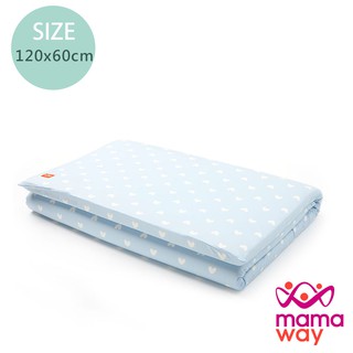 【mamaway媽媽餵】床套 (120×60cm) 嬰兒床墊專用 (寢具/嬰兒床套/寶寶床包)