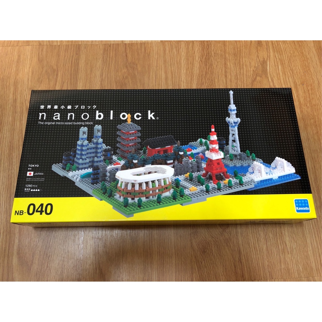 &lt;日本正版全新&gt; nanoblock 微型積木 雷門 東京鐵塔 晴空塔 NB-040 nano block 迷你積木