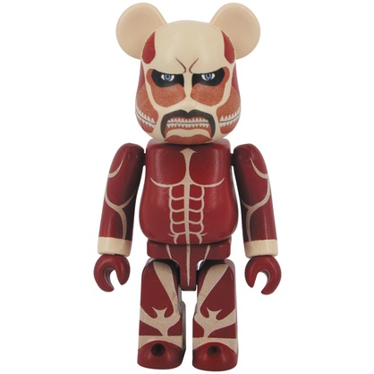 【BE@RBRICK】27代・HORROR・進擊的巨人・進撃の巨人・Bearbrick・庫柏力克熊・Medicom